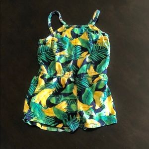 Tank top romper